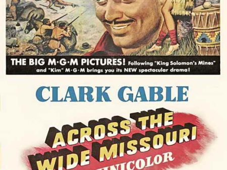 Across The Wide Missouri (1951) - Clark Gable  DVD Online