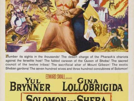 Solomon And Sheba (1959) - Yul Brynner  DVD For Discount