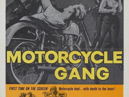 Motorycle Gang (1957) - Steven Terrell  DVD Supply