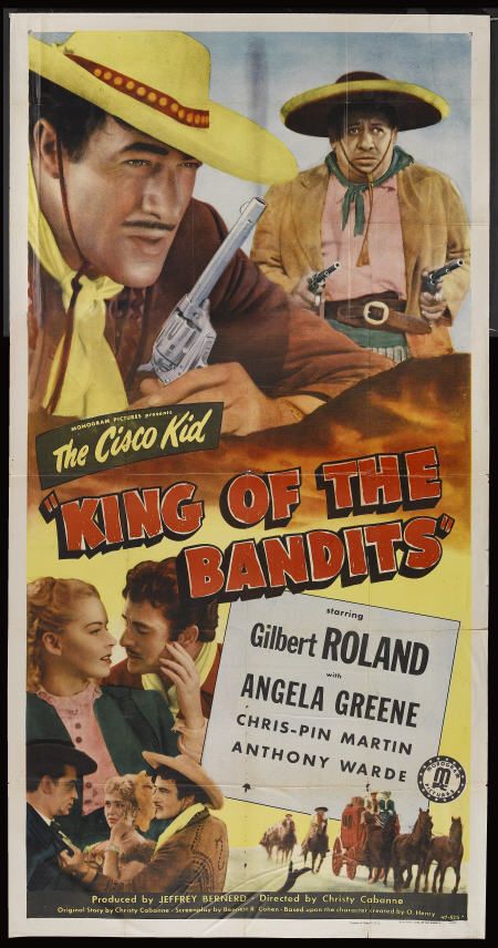 Cisco Kid : King Of The Bandits (1947) - Gilbert Roland  DVD Sale