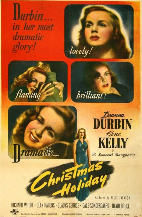 Christmas Holiday (1944) - Deanna Durbin  DVD Hot on Sale