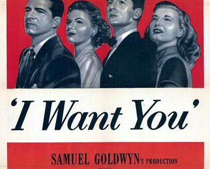 I Want You (1951) - Dana Andrews    Colorized Version Online Sale