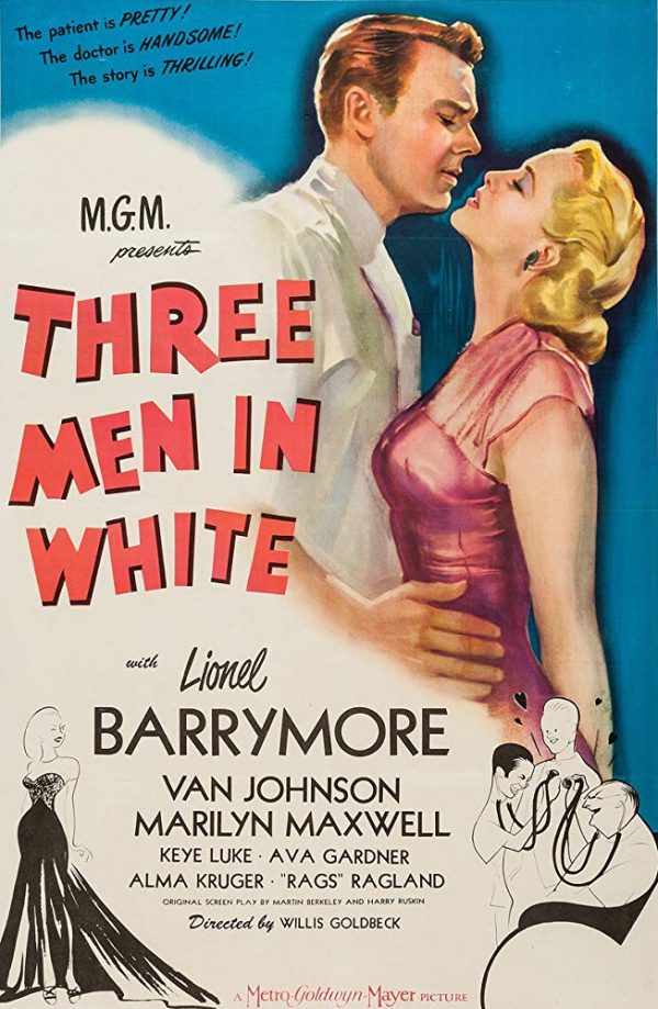 Dr. Gillespie : Three Men In White (1944) - Lionel Barrymore  DVD For Sale