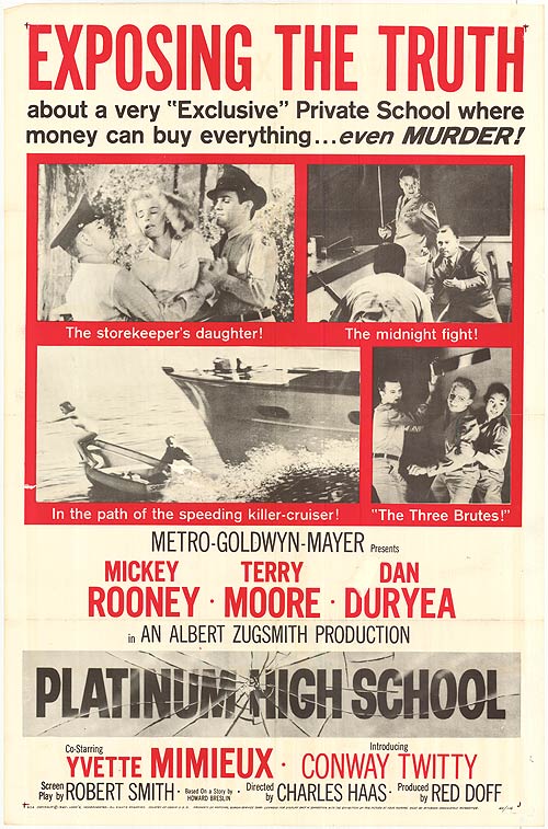 Platinum High School (1960) - Mickey Rooney  DVD Online