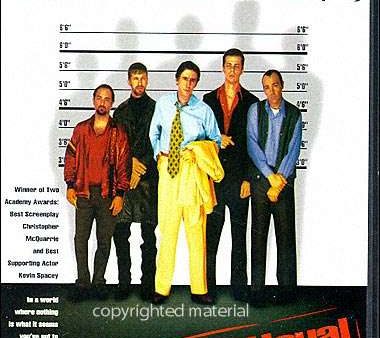 The Usual Suspects (1995) - Kevin Spacey  DVD For Sale