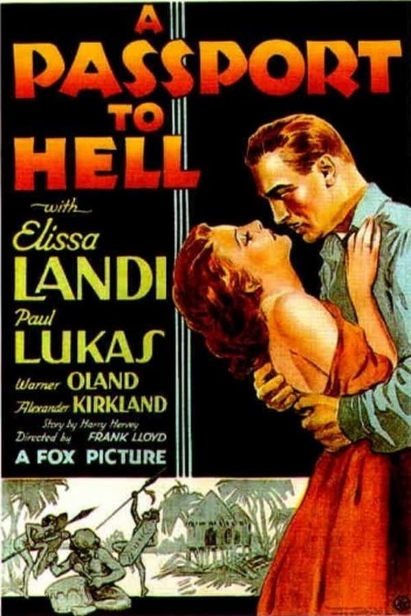 A Passport To Hell (1932) - Warner Oland  DVD For Cheap