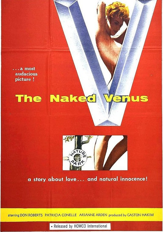 The Naked Venus (1959) - Patricia Conelle  DVD Hot on Sale