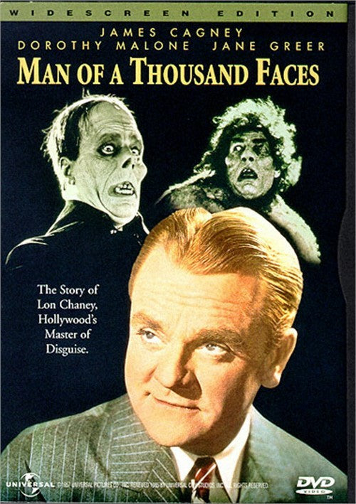 Man Of A Thousand Faces (1957) - James Cagney  DVD For Sale