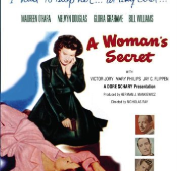 A Woman´s Secret (1949) - Maureen O´Hara  DVD For Sale