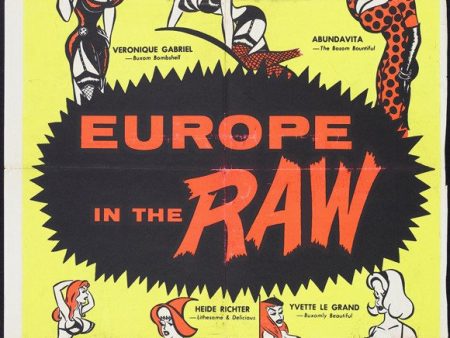 Europe In The Raw (1963) - Veronique Gabriel  DVD For Sale