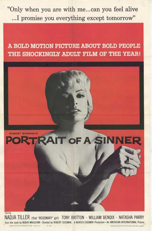 Portrait Of A Sinner (1959) - William Bendix  DVD Cheap