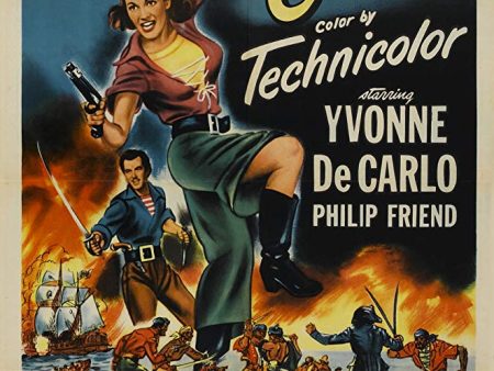 Buccaneer´s Girl (1950) - Yvonne De Carlo on Sale