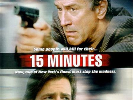 15 Minutes (2001) - Robert De Niro  DVD Hot on Sale