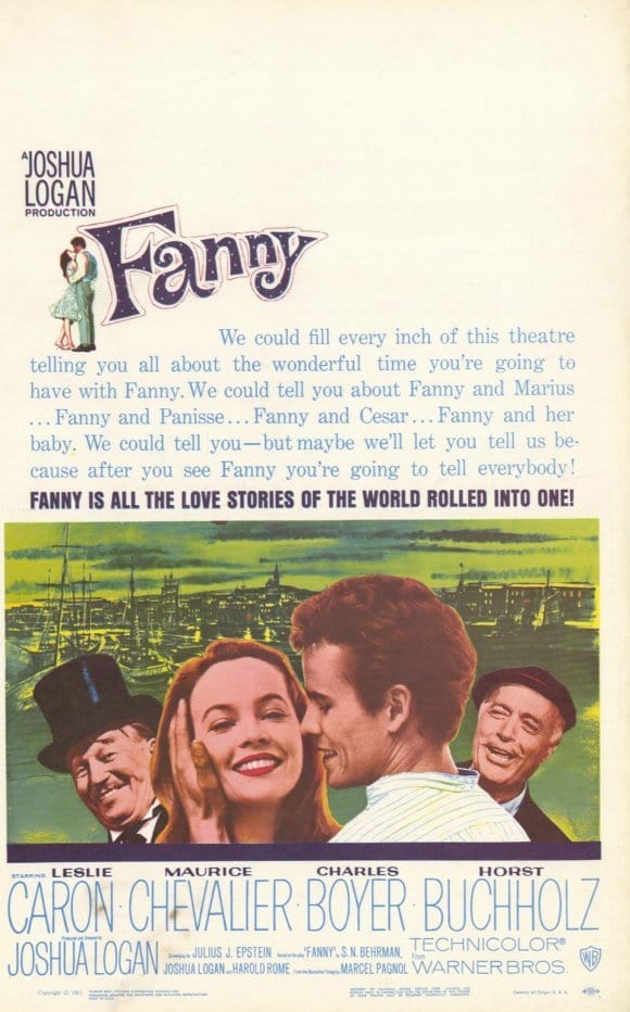 Fanny (1961) - Leslie Caron  DVD Cheap