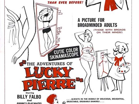 The Adventures Of Lucky Pierre (1961) - Herschell Gordon Lewis  DVD Cheap