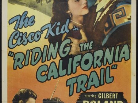 Cisco Kid : Riding The California Trail (1947) - Gilbert Roland  DVD Hot on Sale