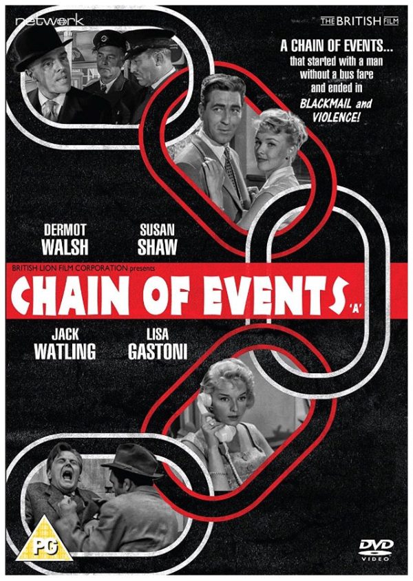 Chain Of Events (1958) - Dermot Walsh  DVD Sale