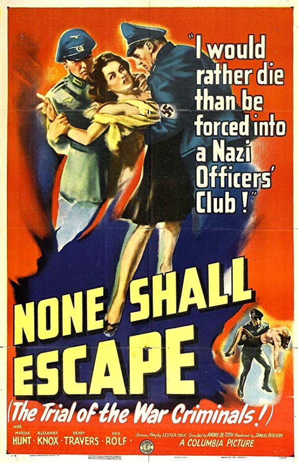 None Shall Escape (1944) - Marsha Hunt  DVD Cheap