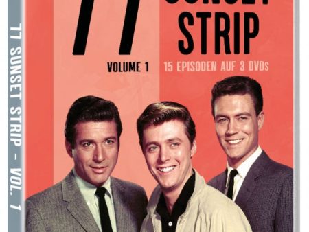 77 Sunset Strip : Volume 1 (1958) - Efrem Zimbalist  (3 DVD Set) Discount