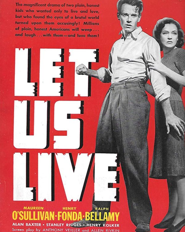 Let Us Live (1939) - Henry Fonda  DVD Sale