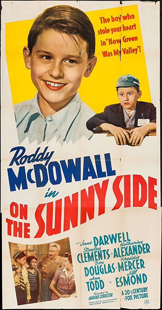 On The Sunny Side (1942) - Roddy McDowell   DVD Online Sale