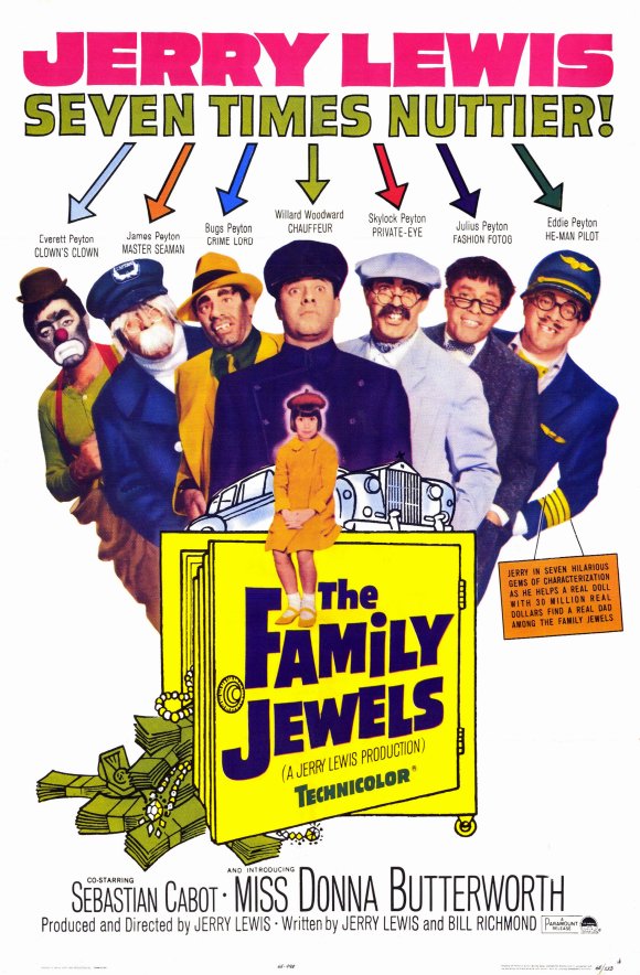 The Family Jewels (1965) - Jerry Lewis  DVD Online Hot Sale