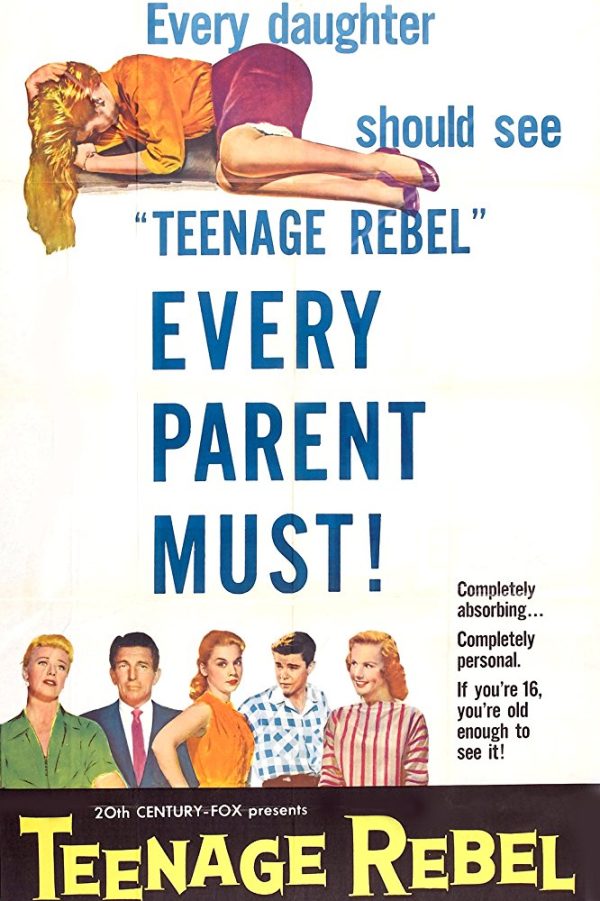 Teenage Rebel (1956) - Ginger Rogers  DVD Hot on Sale