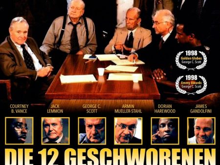 12 Angry Men (1997) - Jack Lemmon  DVD Hot on Sale