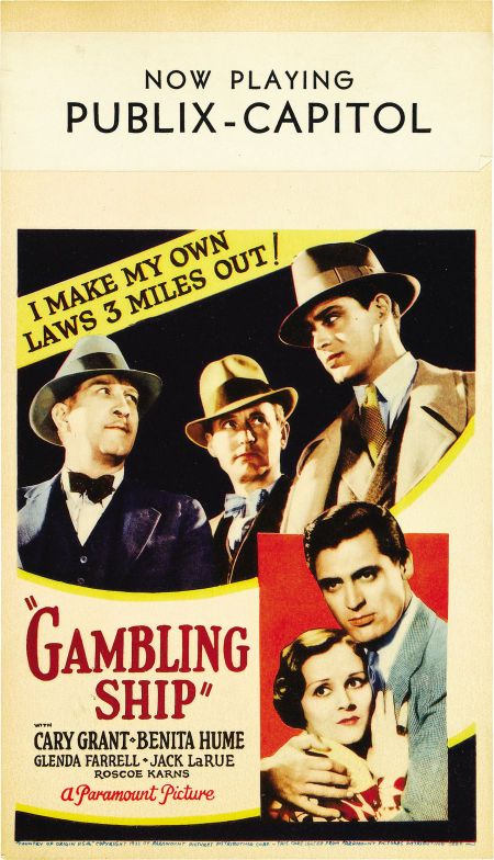 Gambling Ship (1933) - Cary Grant  DVD Hot on Sale