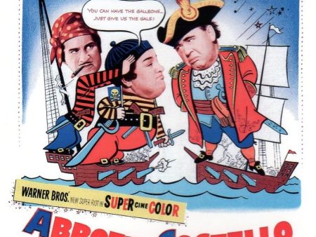 Abbott And Costello Meet Captain Kidd (1952)    Colorized Version For Sale