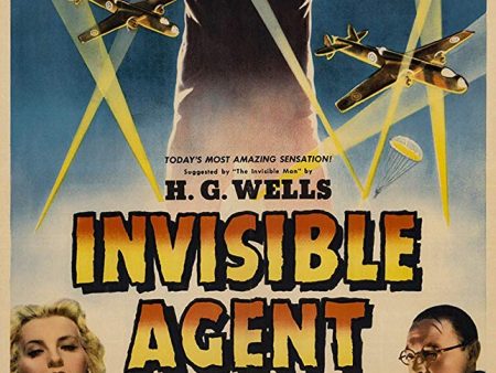 Invisible Agent (1942) - Jon Hall    Colorized Version DVD Sale