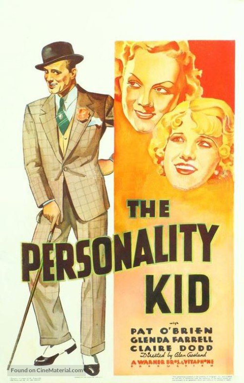 The Personality Kid (1934) - Pat O´Brien  DVD Supply