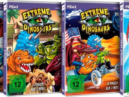 Extreme Dinosaurs (1997) - The Complete Collection ( 8 DVD Set ) For Sale