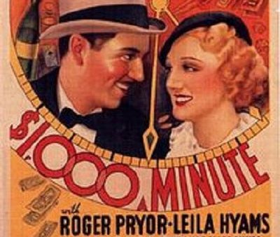 $1000 A Minute (1935) - Roger Pryor  DVD Sale