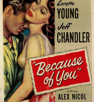 Because Of You (1952) - Jeff Chandler For Cheap