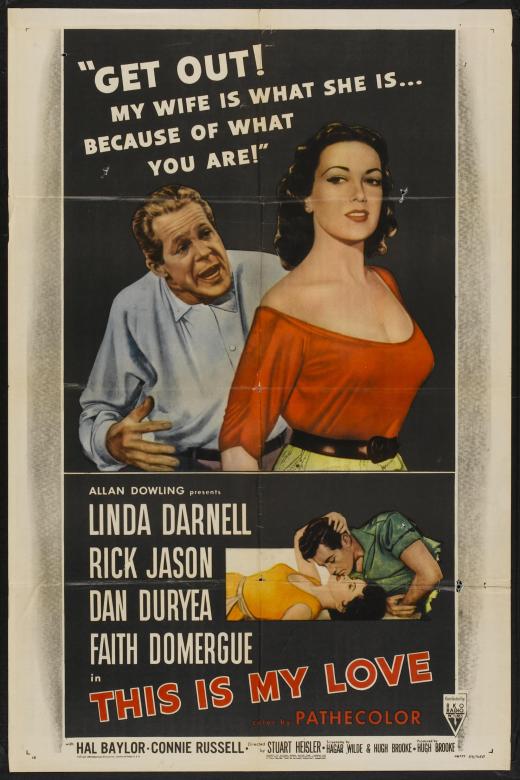 This Is My Love (1954) - Linda Darnell  DVD on Sale