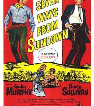 Seven Ways From Sundown (1960) - Audie Murphy Cheap