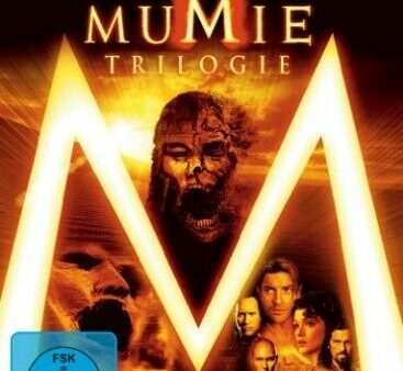 The Mummy Trilogy - Brendan Fraser  3x Blu-ray Box Set  codefree Online Hot Sale