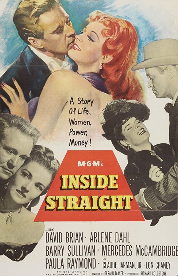 Inside Straight (1951) - David Brian  DVD For Cheap