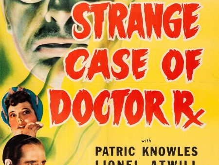 The Strange Case Of Doctor Rx (1942) - Patric Knowles  DVD Online Hot Sale