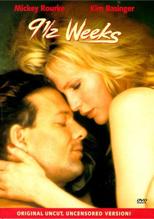 9 1 2 Weeks (1986) - Mickey Rourke UNCUT  DVD Cheap