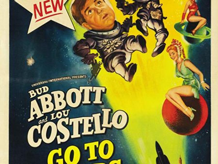 Abbott And Costello Go To Mars (1953)    Colorized Version Sale