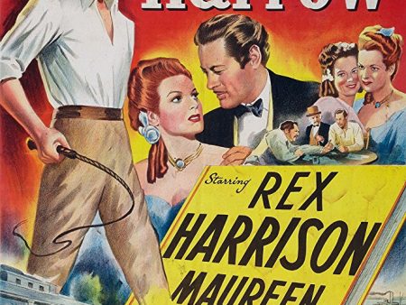 The Foxes Of Harrow (1947) - Rex Harrison  DVD Hot on Sale