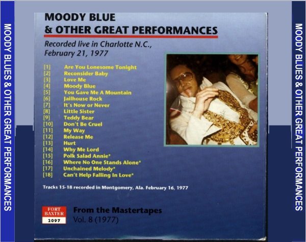 Moody Blue And Other Great Performances - Live In Charlotte,NC 1977  DIGITAL DOWNLOAD Online