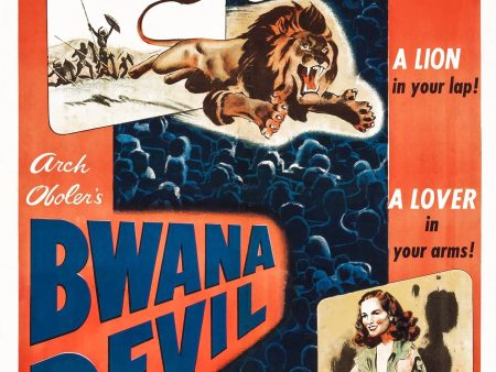 Bwana Devil (1952) - Robert Stack Sale