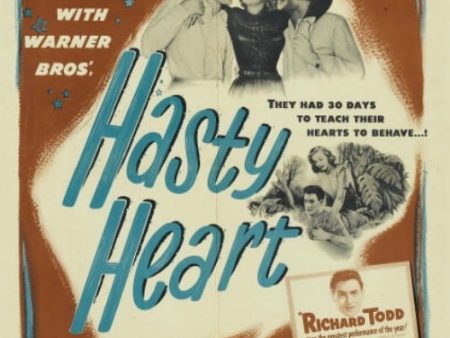 Hasty Heart (1949) - Ronald Reagan  DVD Online now