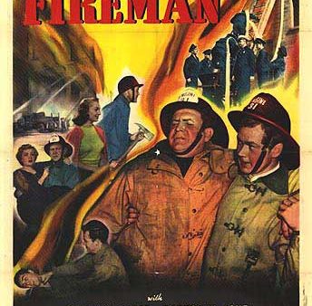 Rookie Fireman (1950) - Bill Williams  DVD For Discount