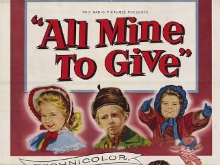 All Mine To Give (1957) - Glynis Johns  DVD For Discount